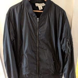 H&M Black Bomber